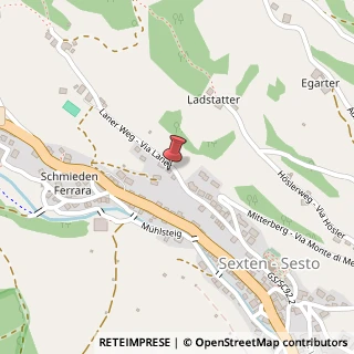 Mappa Via Laner, 17, 39030 Sesto, Bolzano (Trentino-Alto Adige)