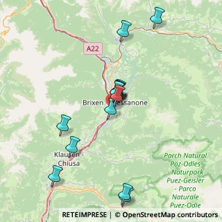 Mappa Via Vittorio Veneto, 39042 Bressanone BZ, Italia (6.79857)