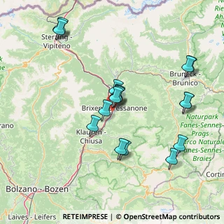 Mappa Via Vittorio Veneto, 39042 Bressanone BZ, Italia (15.15556)