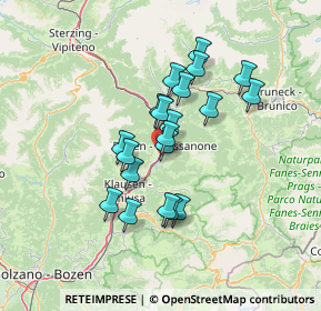 Mappa Vitt.-Veneto. Straße, 39042 Bressanone BZ, Italia (10.579)