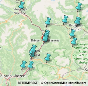 Mappa Vitt.-Veneto. Straße, 39042 Bressanone BZ, Italia (15.46444)