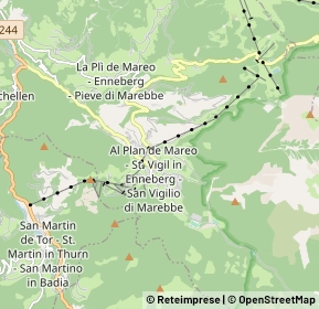 Mappa 39030 Marebbe BZ, Italia (1.1045)