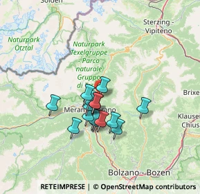Mappa Via Verdines, 39017 Scena BZ, Italia (9.646)