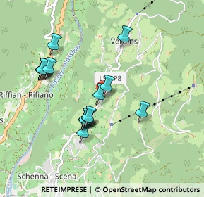 Mappa Via Verdines, 39017 Scena BZ, Italia (0.83125)