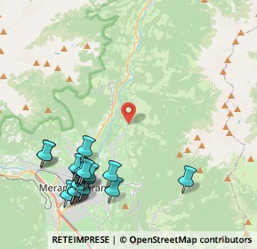 Mappa Via Verdines, 39017 Scena BZ, Italia (5.0515)