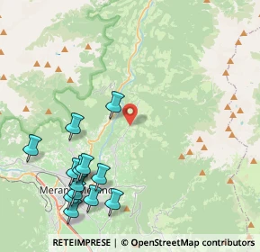 Mappa Via Verdines, 39017 Scena BZ, Italia (4.97769)