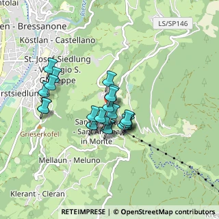 Mappa In der Flauge, 39042 Bressanone BZ, Italia (0.63333)