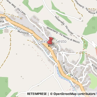 Mappa Via Dolomiti, 5, 39030 Sesto, Bolzano (Trentino-Alto Adige)