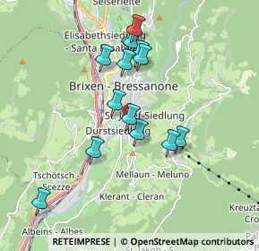 Mappa Via Sarnes, 39042 Bressanone BZ, Italia (1.62429)