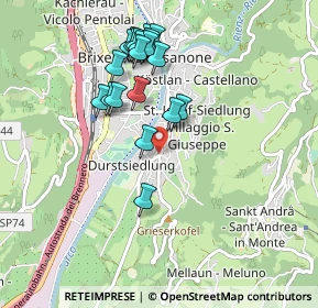 Mappa Via Sarnes, 39042 Bressanone BZ, Italia (0.8855)