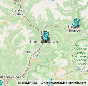 Mappa Via Sarnes, 39042 Bressanone BZ, Italia (15.70364)