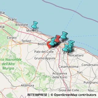 Mappa Km.114+300, 70020 Palo del Colle BA, Italia (9.318)