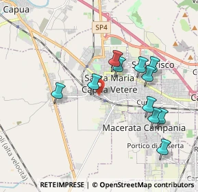 Mappa Via Achille Grandi, 81055 Santa Maria Capua Vetere CE, Italia (1.97727)