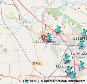 Mappa Via Achille Grandi, 81055 Santa Maria Capua Vetere CE, Italia (6.38)