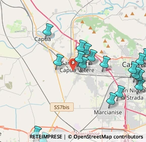 Mappa Via Achille Grandi, 81055 Santa Maria Capua Vetere CE, Italia (5.497)