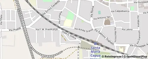Mappa Santa Maria Capua Vetere