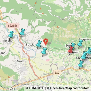 Mappa Via Fizzo, 82010 Bucciano BN, Italia (3.06727)