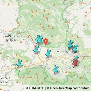 Mappa Via Fizzo, 82010 Bucciano BN, Italia (4.73)