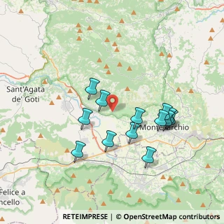 Mappa Via Fizzo, 82010 Bucciano BN, Italia (3.67615)
