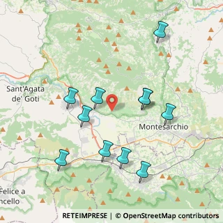 Mappa Via Fizzo, 82010 Bucciano BN, Italia (4.22)