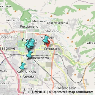 Mappa Via Domenico Cimarosa, 81100 Caserta CE, Italia (1.82273)