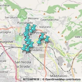Mappa Via Domenico Cimarosa, 81100 Caserta CE, Italia (1.53143)