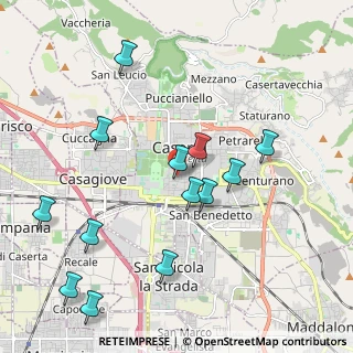 Mappa Via Crispo Vincenzo Orazio, 81100 Caserta CE, Italia (2.34615)