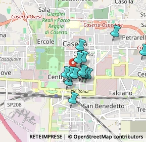 Mappa Via Gianfrancesco Alois, 81100 Caserta CE, Italia (0.61286)