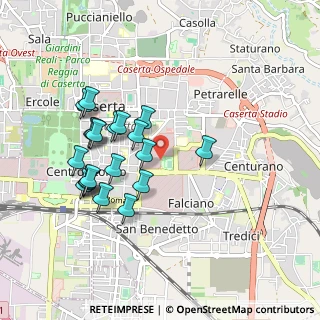 Mappa Stadio Alberto Pinto, 81100 Caserta CE, Italia (0.941)