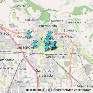 Mappa Via Generale Alberto Pollio, 81100 Caserta CE, Italia (0.72182)