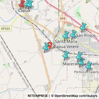 Mappa Via Gian Battista Vico, 81050 San Tammaro CE, Italia (2.98)