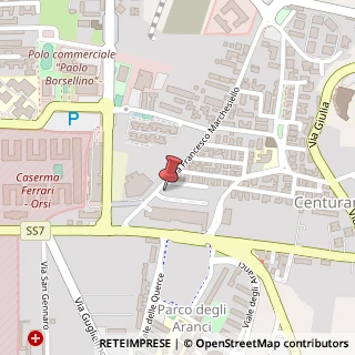 Mappa Via Francesco Marchesiello, 42, 81100 Caserta, Caserta (Campania)