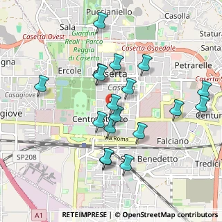 Mappa Via Filippo Turati, 81100 Caserta CE, Italia (0.985)