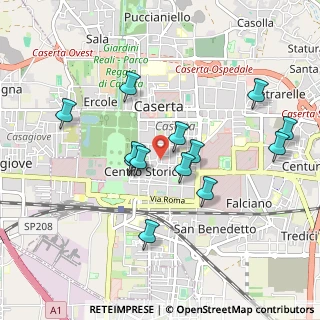 Mappa Via Filippo Turati, 81100 Caserta CE, Italia (0.93462)