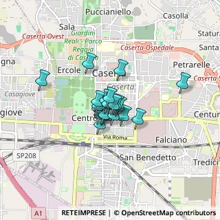 Mappa Via Filippo Turati, 81100 Caserta CE, Italia (0.481)