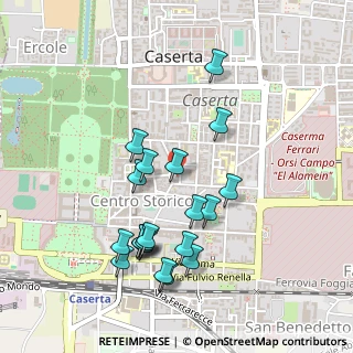 Mappa Piazza Giacomo Matteotti, 81100 Caserta CE, Italia (0.5135)