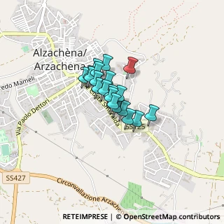 Mappa Via costa smeralda, 07021 Arzachena SS, Italia (0.241)