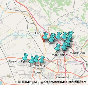 Mappa 81050 San Tammaro CE, Italia (6.96778)