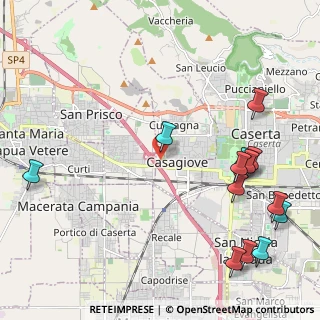 Mappa Via Casagiove Casapulla, 81022 Casagiove CE, Italia (2.98923)