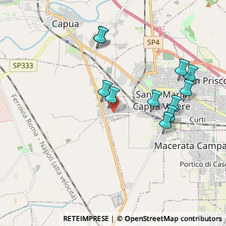 Mappa Viale F. Di Borbone, 81050 San Tammaro CE, Italia (2.15364)