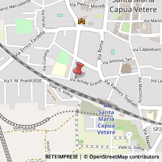 Mappa Via grandi achille 14, 81055 Santa Maria Capua Vetere, Caserta (Campania)
