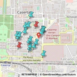 Mappa Via Michele Ferrara, 81100 Caserta CE, Italia (0.4235)