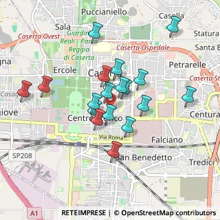 Mappa P.za G. Matteotti, 81100 Caserta CE, Italia (0.83889)