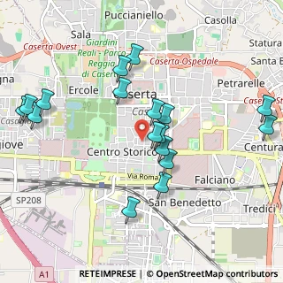 Mappa Piazza Matteotti Giacomo, 81100 Caserta CE, Italia (1.11059)