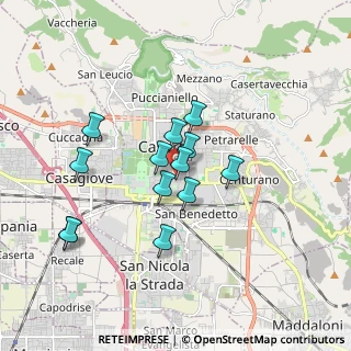 Mappa Via Cardinale Annibale da Ceccano, 81100 Caserta CE, Italia (1.56846)