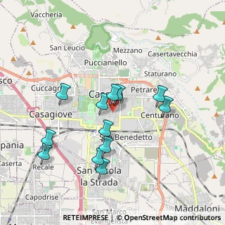 Mappa Via Cardinale Annibale da Ceccano, 81100 Caserta CE, Italia (1.87)