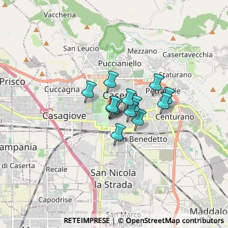 Mappa P.za Vanvitelli, 81100 Caserta CE, Italia (0.98308)