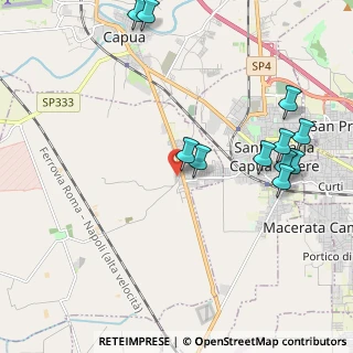 Mappa Via Carditello, 81050 San Tammaro CE, Italia (2.53455)