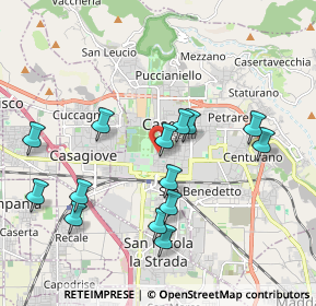 Mappa Piazza della Prefettura, 81100 Caserta CE, Italia (2.09143)