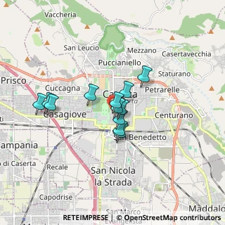 Mappa Piazza della Prefettura, 81100 Caserta CE, Italia (1.30333)